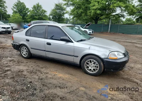 1998 Honda Civic Dx from USA, damaged, VIN 2HGEJ6629WH512604